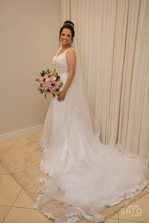 Vestido de noiva modelo 2022.'