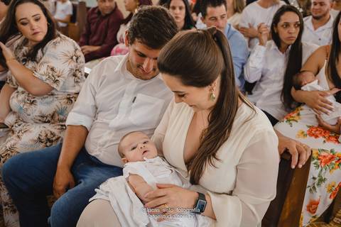 Vestido para batismo.'