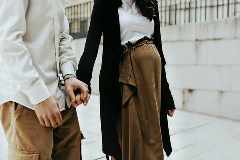 sessão gravidez da Bárbara e Ricardo na rua direita em Leiria'