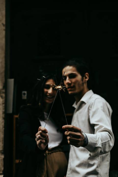 sessão gravidez da Bárbara e Ricardo na rua direita em Leiria'