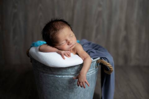 Sessão de recém-nascido Afonso - Leiria'