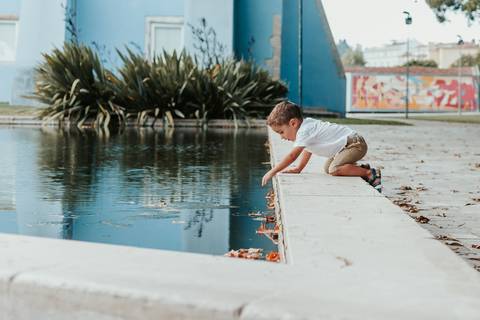 Sessão de exterior no jardim santo agostinho - leiria'