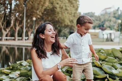 Sessão de exterior no jardim santo agostinho - leiria'