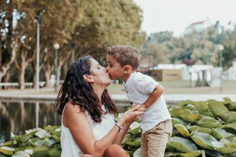 Sessão de exterior no jardim santo agostinho - leiria'
