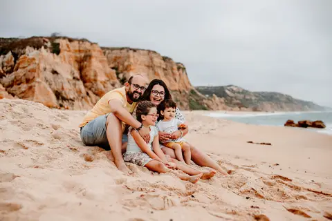 Sessão de família em leiria'