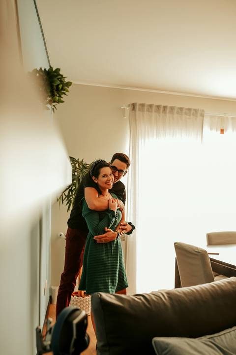 Sessão fotográfica em casa - Leiria'