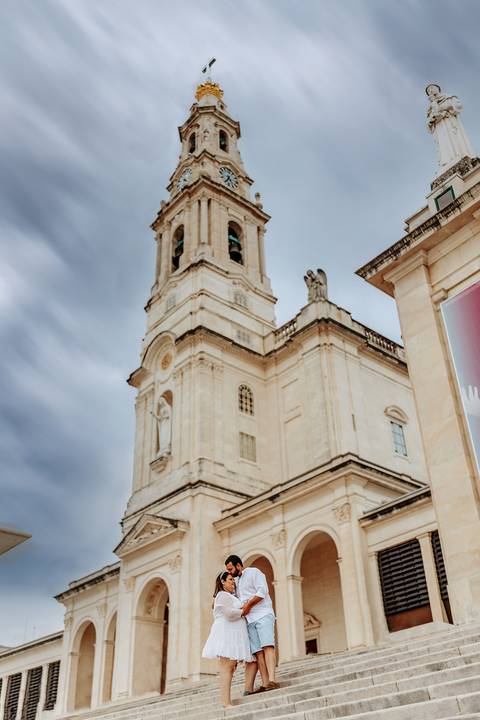 Pré-Wedding Tatiana & Luís - Santuário de Fátima'
