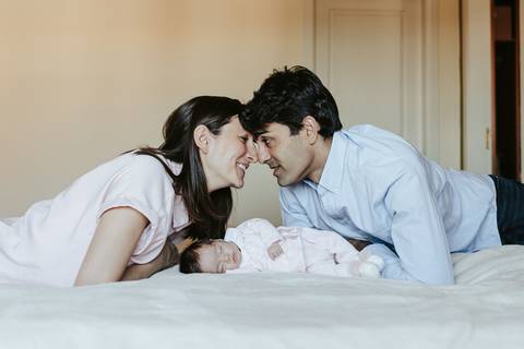 Sessão de Newborn em casa - Leiria'