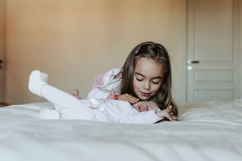 Sessão de Newborn em casa - Leiria'