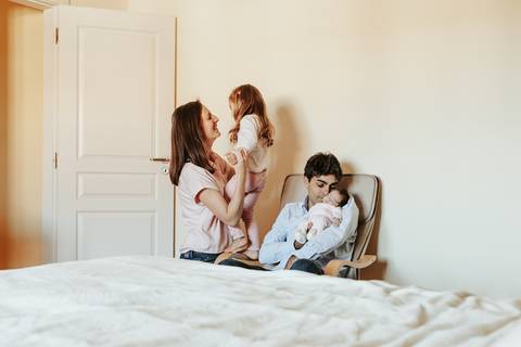 Sessão de Newborn em casa - Leiria'