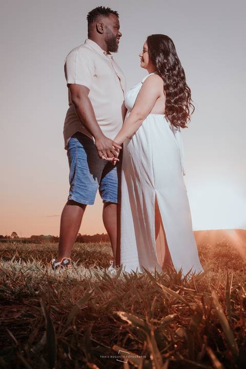 casal faz ensaio no por do sol em bauru - sp'