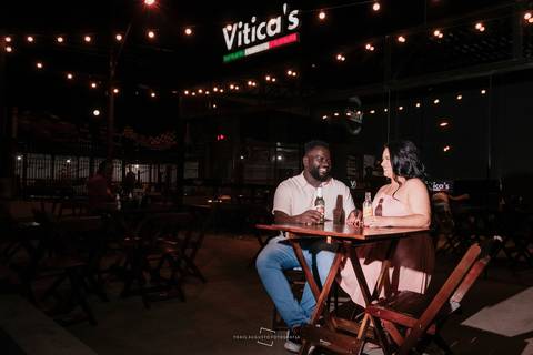 restaurante e pizzaria viticas - vitica's bauru duque de caxias, ensaio pré wedding casal'
