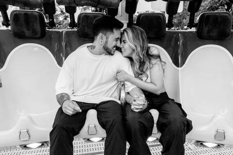 bauru shopping ensaio de casal de influencers e tiktok em bauru fotógrafa registra momentos divertidos no parque de diversão vitinhos park'