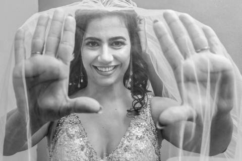 véu da noiva no vestido barbara boutique em bauru sp noiva bárbara, princesa bárbara, fada madrinha das noivas fabi da barbara boutique'