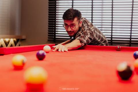 sinuca no making of do noivo'