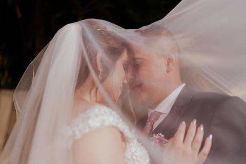 véu da noiva - fotografia'