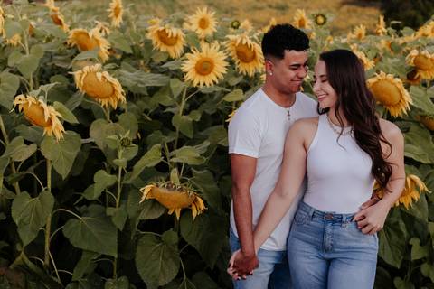 ensaio no pôr do sol para casais que querem e gostam de fotos espontâneas e criativas, fotos por @thaisaugustofotografia melhor fotógrafa do interior, fotos com personalidade do casal, romântico, dinâmico e botucatu cuesta café girassol, cafezal'