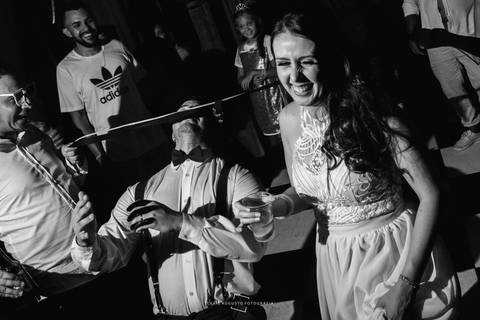 noivos dançando é o tchan'