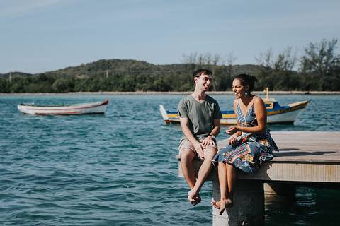 Ensaio Casal Cabo Frio Rua da Passagem Praia do Japones Canal de Cabo Frio Pre Casamento Casal Ensaio na Praia Ensaio Picnic'