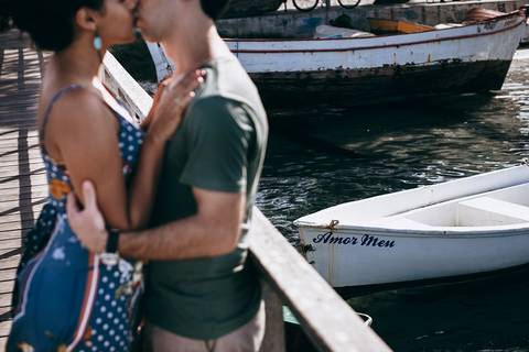 Ensaio Casal Cabo Frio Rua da Passagem Praia do Japones Canal de Cabo Frio Pre Casamento Casal Ensaio na Praia Ensaio Picnic'