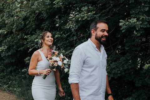 Casamento Mini Wedding Garden Bistrô Cafubá Niterói Making of Noiva Casamento Civil First Look'