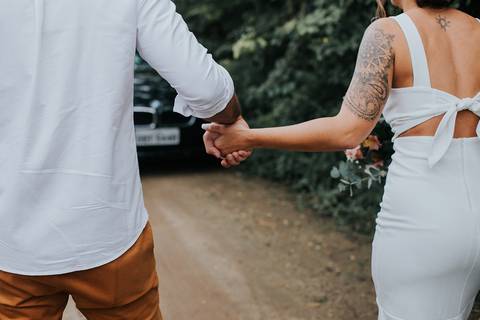 Casamento Mini Wedding Garden Bistrô Cafubá Niterói Making of Noiva Casamento Civil First Look'