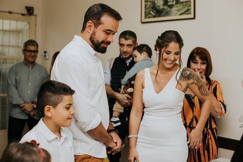 Casamento Mini Wedding Garden Bistrô Cafubá Niterói Making of Noiva Casamento Civil First Look'