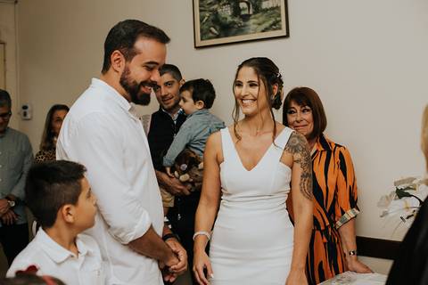 Casamento Mini Wedding Garden Bistrô Cafubá Niterói Making of Noiva Casamento Civil First Look'