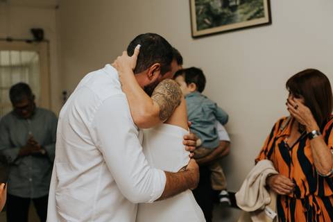 Casamento Mini Wedding Garden Bistrô Cafubá Niterói Making of Noiva Casamento Civil First Look'