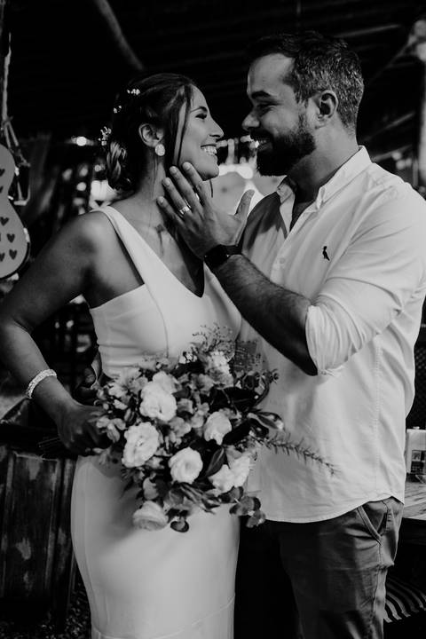 Casamento Mini Wedding Garden Bistrô Cafubá Niterói Making of Noiva Casamento Civil First Look'