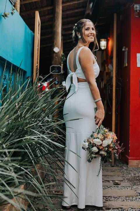 Casamento Mini Wedding Garden Bistrô Cafubá Niterói Making of Noiva Casamento Civil First Look'