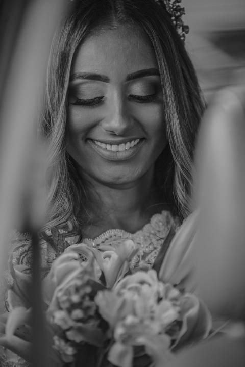 sorriso de felicidade'