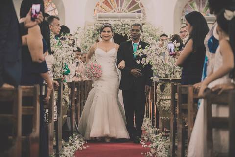 entrada da noiva'