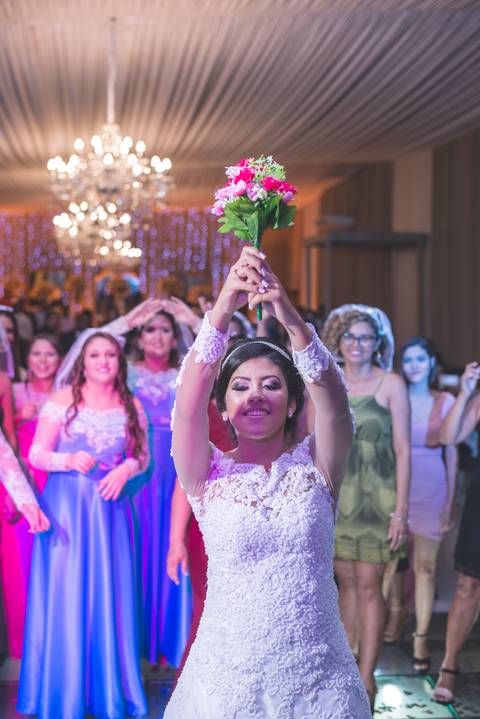 chegou a hora do bouquet'