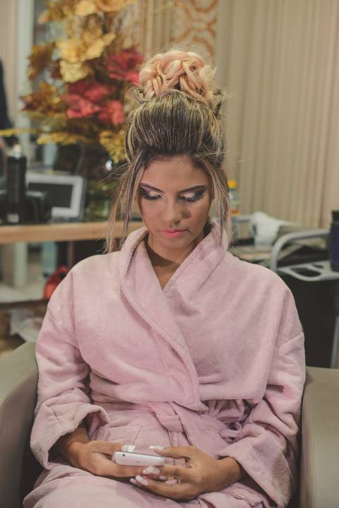 Making Off da noiva (Denise)'