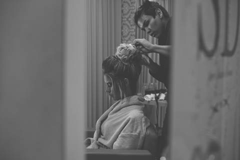 Making Off da noiva (Denise)'