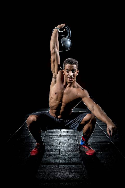 Atleta de Crossfit Guilherme Malheiros'