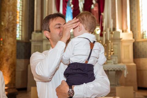 Batizado do Matheus na Igreja do Calvário - Paróquia São Paulo da Cruz - Tarik Dhiego Fotografia'