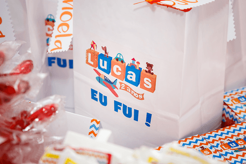 Lembrança da festa de aniversário infantil do Lucas  em São Paulo SP'