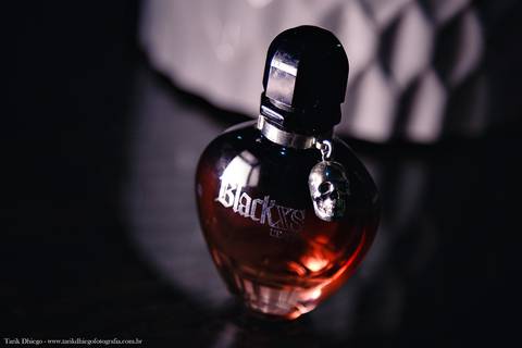 Perfume que a noiva usou no dia do casamento Black XS L'Exces Paco Rabanne Feminino'
