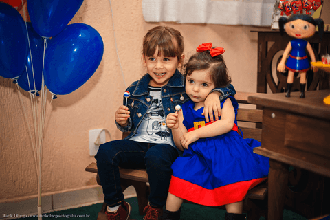 catarina com a prima festa infantil aniversario catharina 2 anos show da luna sao paulo sp guilhermina tarik dhiego fotografia'