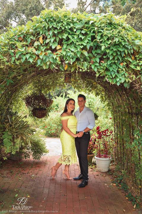 Ensaio Pré-Wedding que fizemos no Harry P Leu Gardens, um Jardim localizado em Orlando - Flórida - Estados Unidos da América'