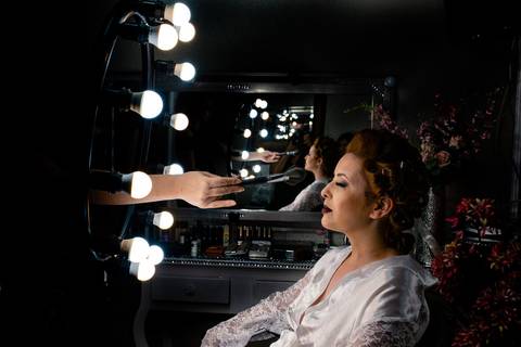 foto no espelho noiva'