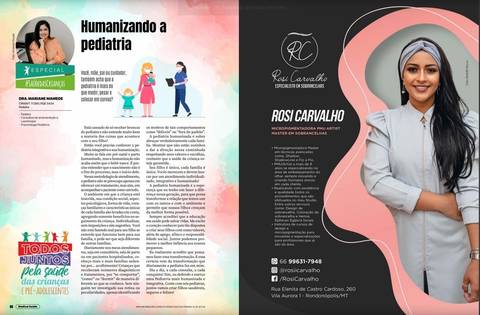 Rosi Carvalho - Rondonópolis - Revista Saúde'