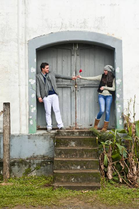 Ensaio Pré Wedding na Estação Ferroviária de Morretes'