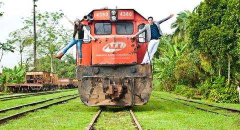 Ensaio Pré Wedding na Estação Ferroviária de Morretes'