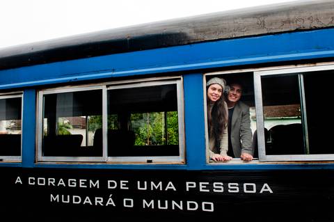 Ensaio Pré Wedding na Estação Ferroviária de Morretes'