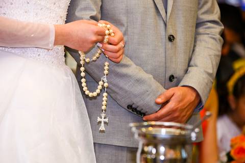 Casamento na Igreja Paróquia Maria Mãe da Igreja - Bairro Alto - Curitiba -PR'