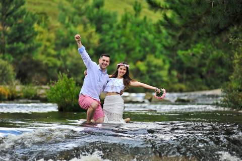 Ensaio Pré Wedding em Recanto dos Papagaios - Palmeira -PR'