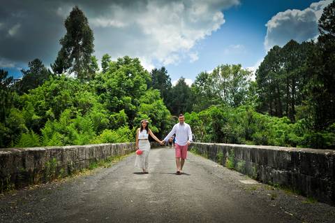 Ensaio Pré Wedding em Recanto dos Papagaios - Palmeira -PR'